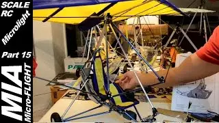 RC Microlight - Design and Build - Part 15 - One way to Make a Tanarg Trike  MIA Micro-FLIGHT Style