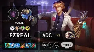Ezreal ADC vs Samira - KR Master Patch 11.12