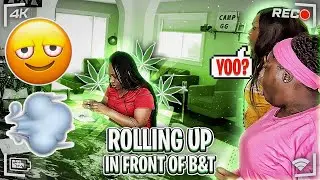 ROLLING IN FRONT OF BINKS AND TAKEEYA  TO SEE THEIR REACTIONS ( HILARIOUS 🤣 )