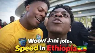 🌍 Mudiwa Jani meets iShowSpeed in Ethiopia 🇪🇹 &mdash; history in the making