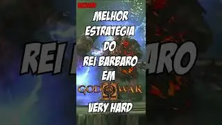 MELHOR ESTRAT&Eacute;GIA DO REI B&Aacute;RBARO EM GOD OF WAR 2 VERY HARD! #shorts