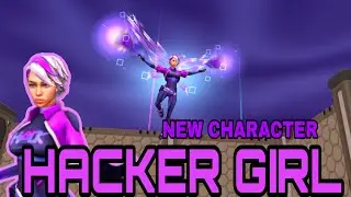 New Hacker Girl character in Spider Fighter 3!