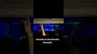 ##hoosierdome #unearth #damnusall #metal #metalcore