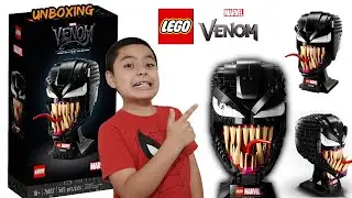 LEGO Marvel Venom Helmet - Unboxing