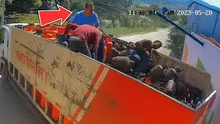 He Forgot to Duck&hellip; So What Happened Next? | Rotating Machine Accident