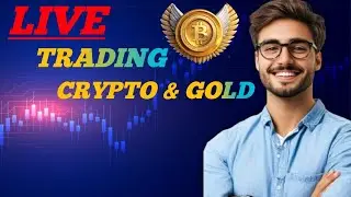LIVE GOLD & CRYPTO TRADING / 3 FER/  #gold #bitcoin #goldtrading #bitcointrading #forex