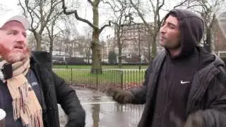 Unknown Evidence! Hamza vs Ansar (Atheist) | Speakers Corner | Hyde Park