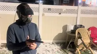Shooting my First Ever AIRSOFT Pistol (Elite Force 1911 Tac)