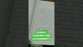 #ignouassignment #ignouhandwrittenassignment  #ignouhelp #ignoumpsassignment