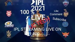 IPL LIVE 2021 STREAMING APP FREE DOWNLOAD AND LIVE IPL PLAY 1000 % GARANTI