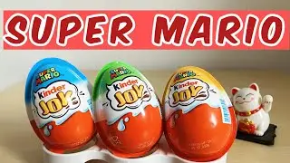 SUPER MARIO Kinder Joy 2025 toys ⭐👷🏼🐣 New toys opening 🪀 ASMR