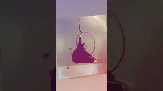 Easy aerial hoop