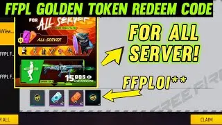 FFPL Golden Token Redeem Code | FFPL Scar Redeem Code | FFPL Emote Redeem Code | FFPL Gold Token