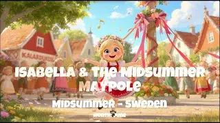 Swedish Girl Discovers MAGICAL Midsummer Secret! Maypole🌸 Midnight Sun Festival