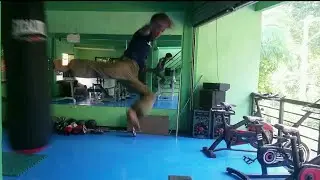 PiNAKA MALAKAS AT MABILIS NA FLYING KICK NI DEXTER BRAGANZA