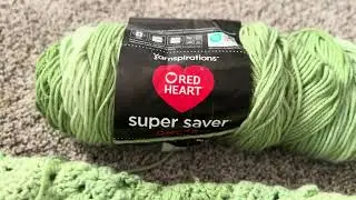 Honest Review of Red Heart Super Saver Ombre Yarn, Green Apple