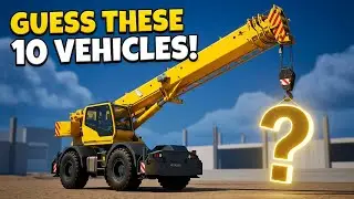 10 Construction Vehicle Names for Kids in English | Kids Education #constructionvehiclesforkids