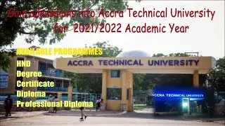 All you need to know & gain admissions into Accra Technical University