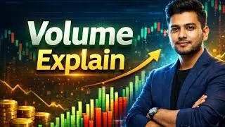 Volume Explained🔥Hindi ..! ye use 🧠 Krake  Ap log  market  ka big movement captior kar sakte ho