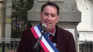 Cérémonie du Souvenir du 11 novembre 1918 - discours de Sony Clinquart, maire de Grand-Fort-Philippe