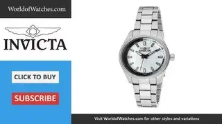 Invicta Women's Specialty White Mother Of Pearl Dial Stainless Steel INVICTA-12830