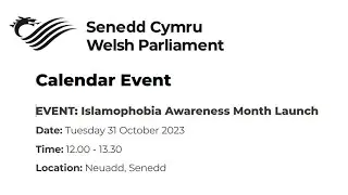 Cardiff University, Welsh Labour and Islamophobia