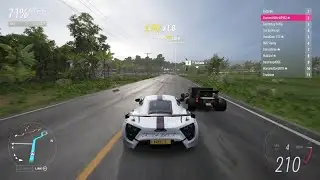 Zenvo ST1 with Drag Tires is Awful to Drive but Still Winning (Forza Horizon 5 Online Racing)