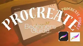 Procreate & Procreate Pocket Explained |Full App Navigation for Beginners #procreate #fashionsketch 