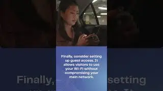 Securing your home network  #technology #techshorts #shortvideo #security #cybersecurity #wifi