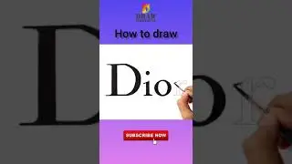 Drawing Dior logo #shorts