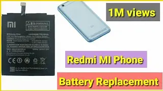 MI Redmi 5A Battery Remove How To Remove All MI Redmi Battery