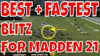 Madden 21 NANO - this is the BEST and FASTEST Blitz in Madden 21! Overpowered Defensive Scheme! 🔥
