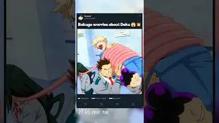 Bakugo worries about Deku 😱💥 | #myheroacademia #edit #amv #mha #anime