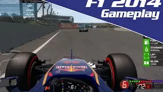 F1 2014 Gameplay:- 3 Lap Race At Hockenheim | Legend AI