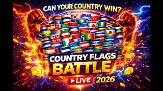 🔴Learn Country Flags - 2026 geography🤩🌍🎵✅ 30.01.2026. p2