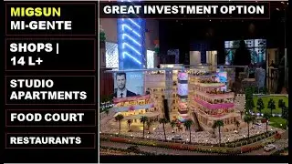 Migsun Mi Gente| Commercial|☎️9560955050|Rajnagar Extension Ghaziabad-Shops Studio Food cour Arthava