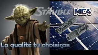 Connecteur MC4. Du Staübli TU PRENDRA pour tes connecteurs !!