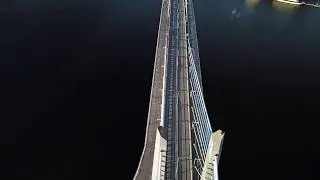 Drone View Of Bridge - Cinematic HD Video Clip