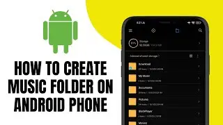 Как создать папку с музыкой на телефоне Android