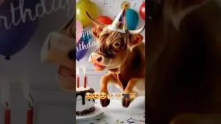 Happy birthday to you 🐃🐮 #happybirthday #cute #cow #cowlover #shortsofyoutube