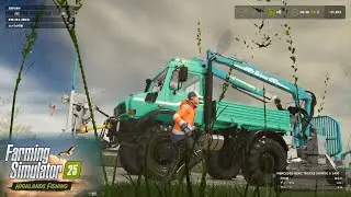 【Farming Simulator25】Highlands Fishing  竜巻