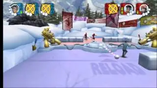 Winter Blast (Wii) Snowball Fight