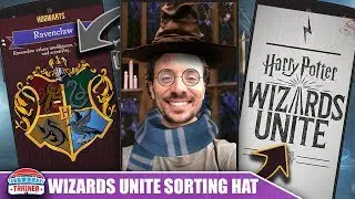 TOP SECRET! HOGWARTS HOUSE SORTING, YOUR WAND & PATRONUS! SORTING HAT | HARRY POTTER WIZARDS UNITE