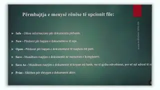 9 10 036 - Java 19 - Teknologji me TIK - Programi për përpunimin e tekstit MS Word n