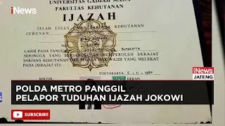 Babak Baru!! Polda Panggil 2 Pelapor Tuduhan Ijazah Palsu Jokowi