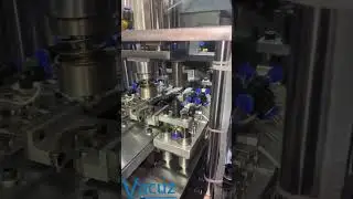 Vacuz Fully Automatic Drone BLDC Motor Stator Core Hydraulic Forming Machine With Stamping Machine