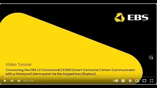 Connectingt LX30B Smart Communicator with a Honeywell alarm panel via the keypad bus (Keybus).