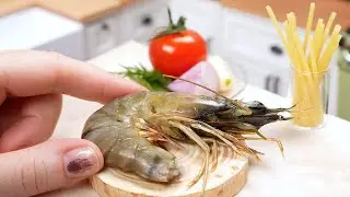 Рецепт Восхитительной Миниатюрной Пасты | Мини Еда | Мини Кухня | Delicious Miniature Pasta Recipe