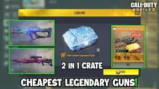 Buying Full Double Legendary Crate Cod Mobile | MX9 Exostatic & ZRG 20mm Ticket to Hell CODM