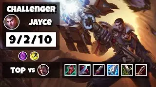 Jayce 11.6 S11 Gameplay Challenger Top (9/2/10) - NA